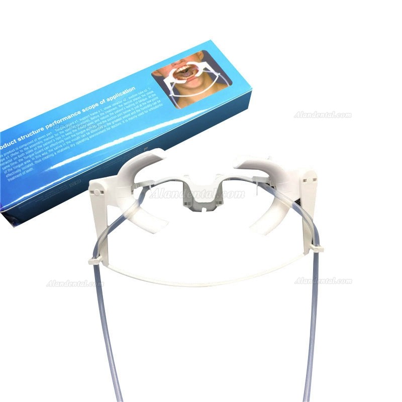 1PCS Dental Retractor With Saliva Suction Tube (Intraoral Lip Cheek Retractor Mouth Opener)